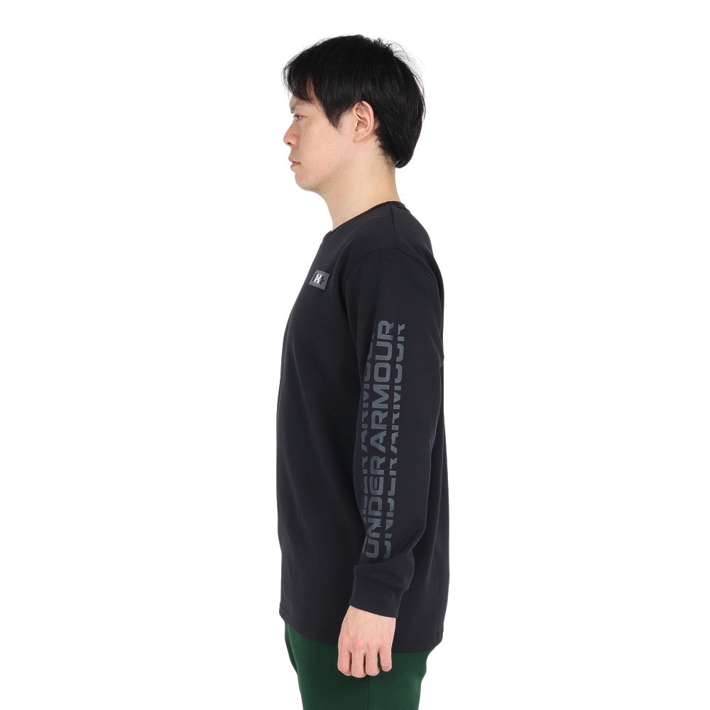 アンダーアーマー（UNDER ARMOUR）（メンズ）ヘビーウエイト アンプリファイ ノベルティ ロゴ 半袖Tシャツ 6003579 001