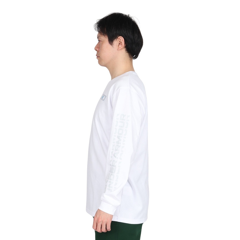アンダーアーマー（UNDER ARMOUR）（メンズ）ヘビーウエイト アンプリファイ ノベルティ ロゴ 半袖Tシャツ 6003579 100