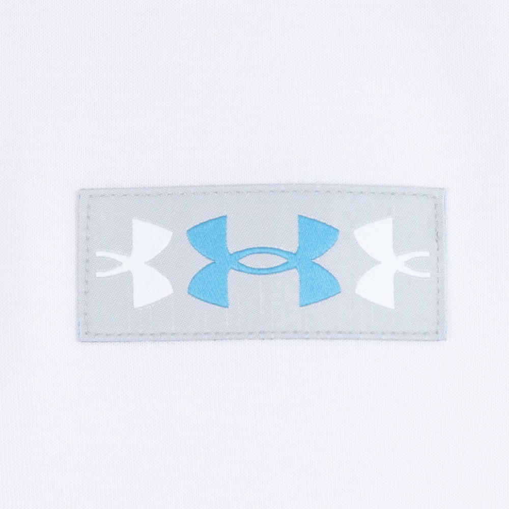 アンダーアーマー（UNDER ARMOUR）（メンズ）ヘビーウエイト アンプリファイ ノベルティ ロゴ 半袖Tシャツ 6003579 100