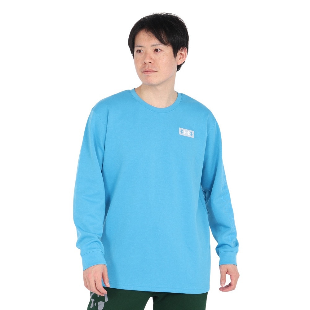 アンダーアーマー（UNDER ARMOUR）（メンズ）ヘビーウエイト アンプリファイ ノベルティ ロゴ 半袖Tシャツ 6003579 452