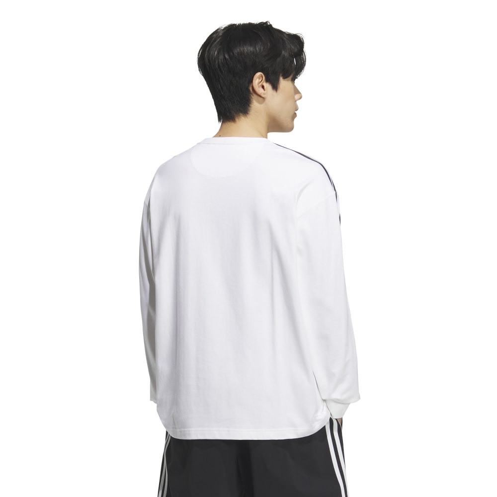 アディダス（adidas）（メンズ）ワーディング パック ルーズフィット ヘビーシングルジャージー 長袖Tシャツ JUP88-JW6937