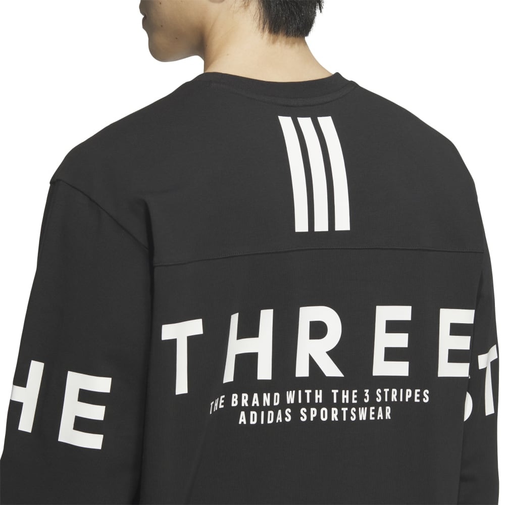 アディダス（adidas）（メンズ）ワーディング パック ルーズフィット ヘビーシングルジャージー 長袖Tシャツ KQD24-JM2076