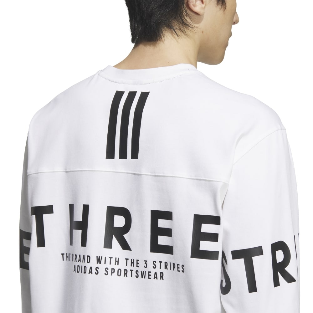 アディダス（adidas）（メンズ）ワーディング パック ルーズフィット ヘビーシングルジャージー 長袖Tシャツ KQD24-JM2077