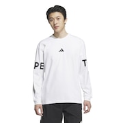 (メンズ)ワーディング パック ルーズフィット ヘビーシングルジャージー 長袖Tシャツ KQD24-JM2077