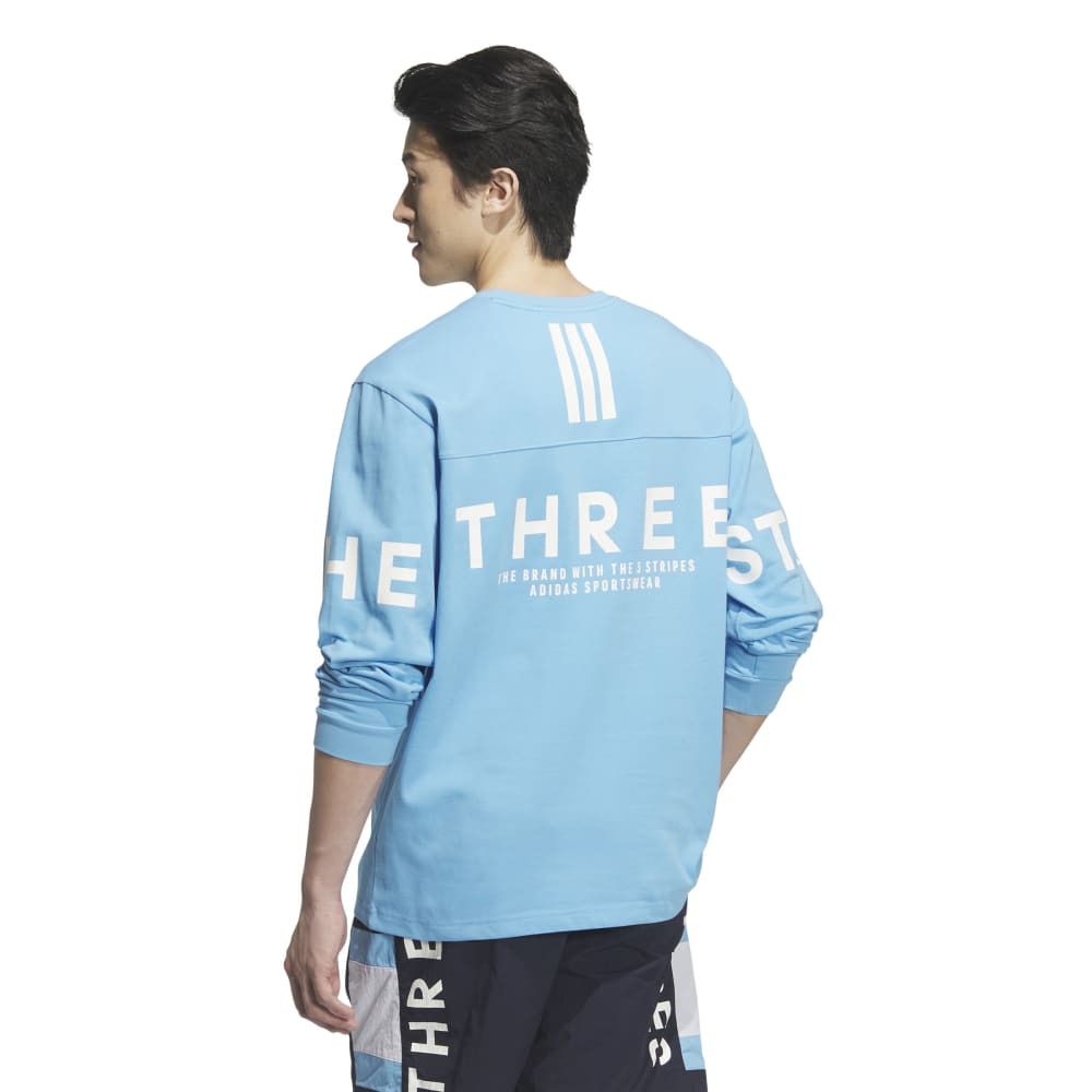 アディダス（adidas）（メンズ）ワーディング パック ルーズフィット ヘビーシングルジャージー 長袖Tシャツ KQD24-JM2078