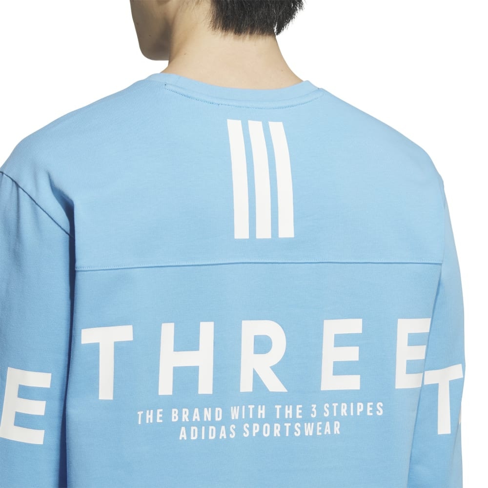 アディダス（adidas）（メンズ）ワーディング パック ルーズフィット ヘビーシングルジャージー 長袖Tシャツ KQD24-JM2078
