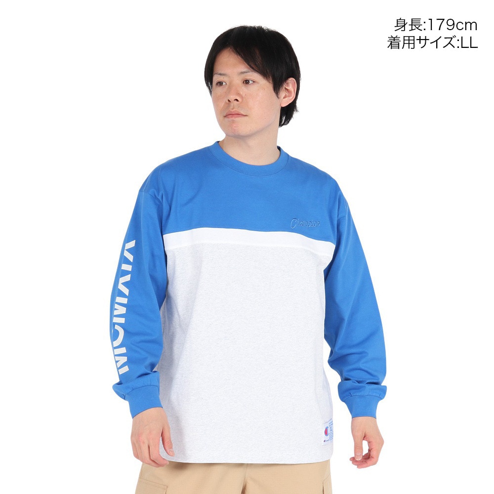 チャンピオン-ヘリテイジ（CHAMPION-HERITAGE）（メンズ）ロングスリーブTシャツ 25SS C3-B403 322