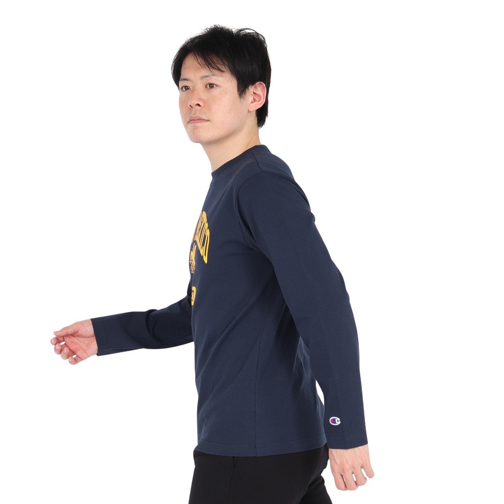 チャンピオン-ヘリテイジ（CHAMPION-HERITAGE）（メンズ）BA カレッジ GR ロゴ 長袖Tシャツ C3-B410 370