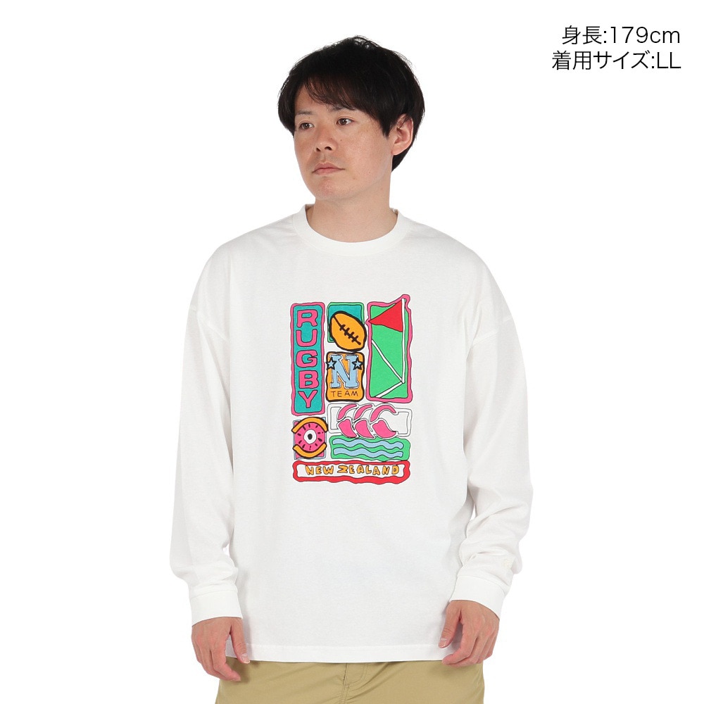 カンタベリー（canterbury）（メンズ、レディース）ロングスリーブ Tシャツ RA425120 11