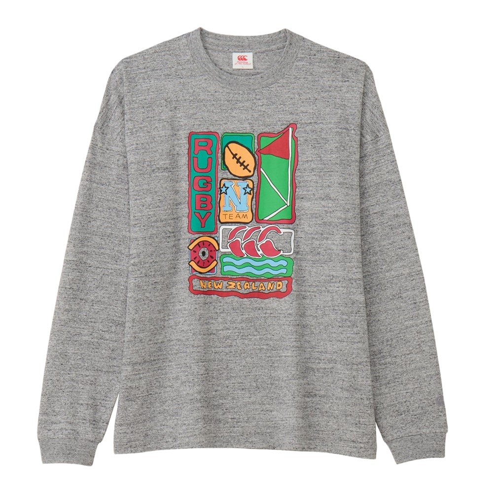 カンタベリー ロングスリーブ Tシャツ RA425120 15 M 92 アウトドア