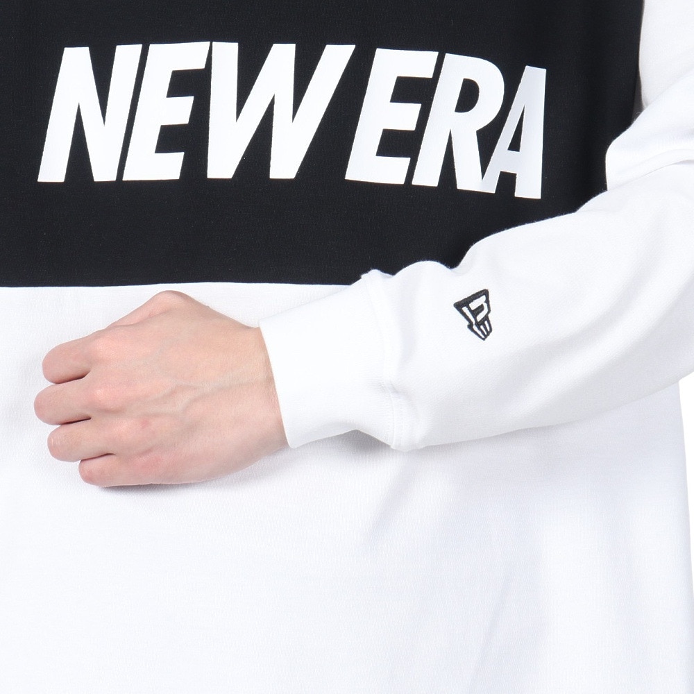 ニューエラ（NEW ERA）（メンズ、レディース）オーバーサイズド パフォーマンス長袖Tシャツ Wordmark Logo 14410183