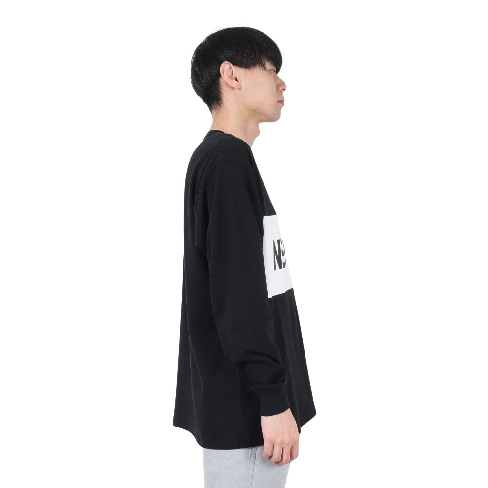 ニューエラ（NEW ERA）（メンズ、レディース）オーバーサイズド パフォーマンス長袖Tシャツ Wordmark Logo 14410184
