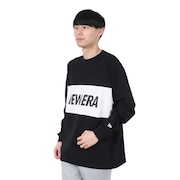 (メンズ、レディース)オーバーサイズド パフォーマンス長袖Tシャツ Wordmark Logo 14410184