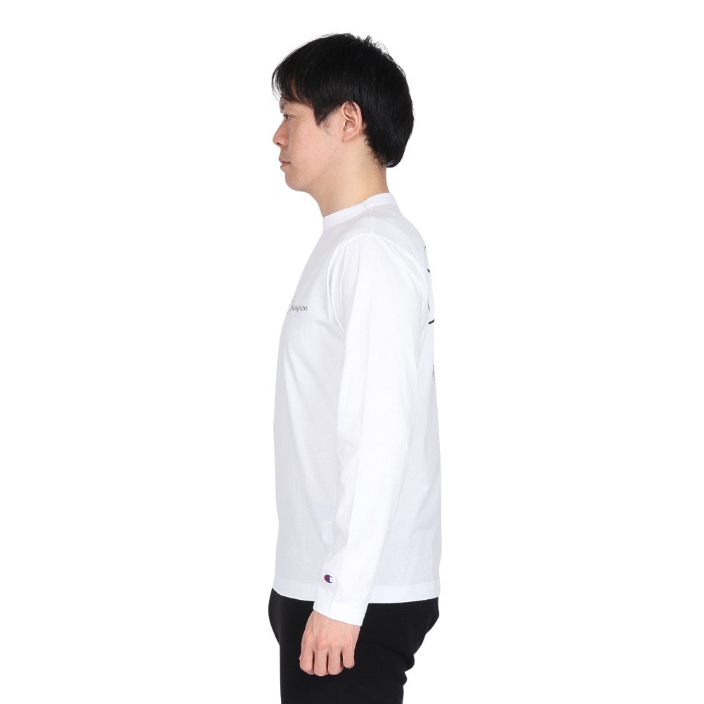 チャンピオン-ヘリテイジ（CHAMPION-HERITAGE）（メンズ）BA HANDWRITTEN GR 長袖Tシャツ C3-B408 010