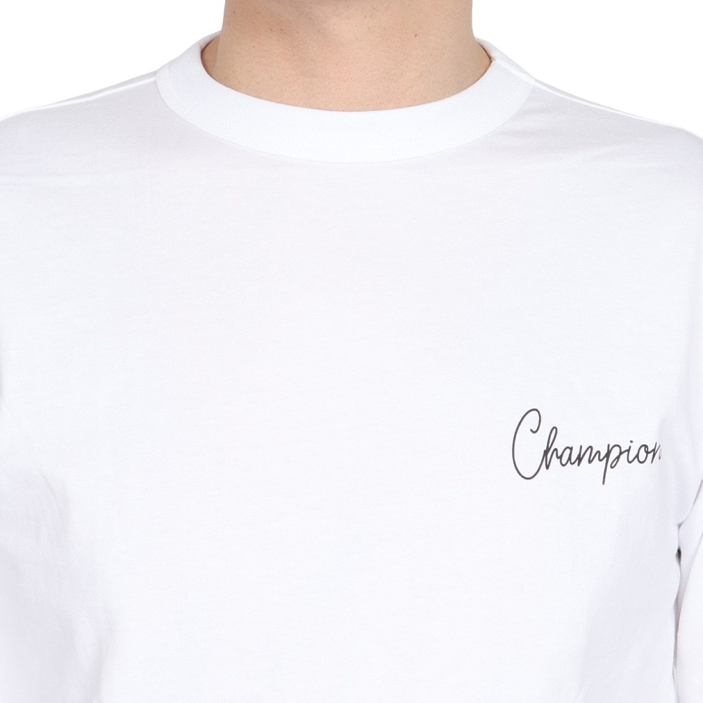 チャンピオン-ヘリテイジ（CHAMPION-HERITAGE）（メンズ）BA HANDWRITTEN GR 長袖Tシャツ C3-B408 010