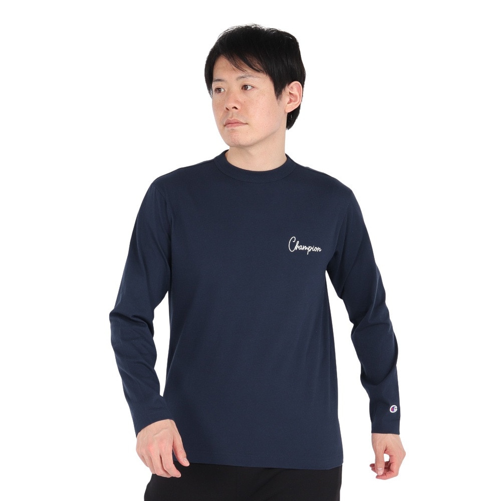 チャンピオン-ヘリテイジ（CHAMPION-HERITAGE）（メンズ）BA HANDWRITTEN GR ロングスリーブTシャツ C3-B408 370