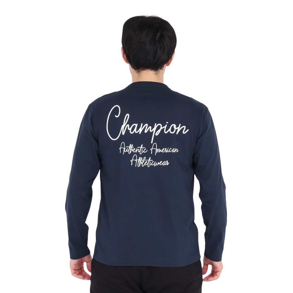 チャンピオン-ヘリテイジ（CHAMPION-HERITAGE）（メンズ）BA HANDWRITTEN GR ロングスリーブTシャツ C3-B408 370