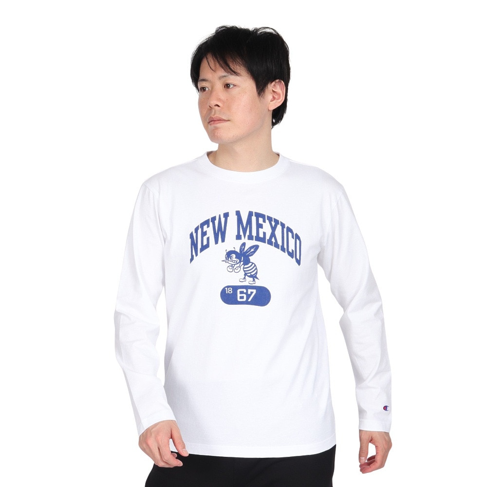 チャンピオン-ヘリテイジ（CHAMPION-HERITAGE）（メンズ）BA カレッジ GR ロゴ 長袖Tシャツ C3-B410 012