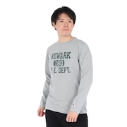 (メンズ)BA COLLEGE GR ロングスリーブTシャツ C3-B410 070