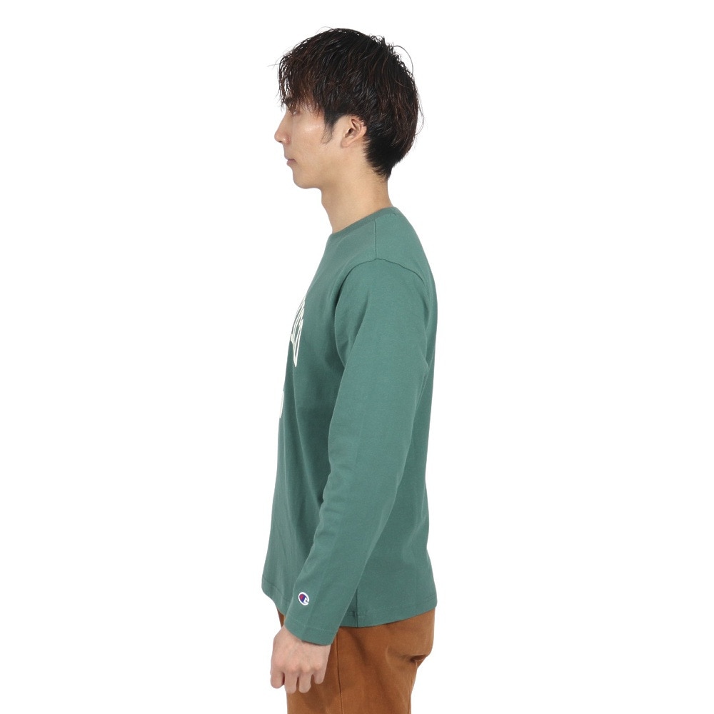 チャンピオン-ヘリテイジ（CHAMPION-HERITAGE）（メンズ）BA カレッジ GR ロゴ 長袖Tシャツ C3-B410 560