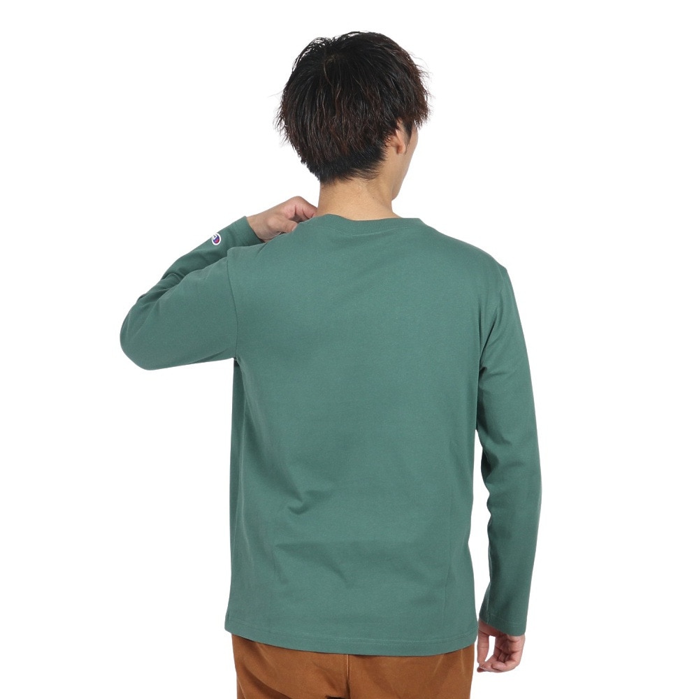 チャンピオン-ヘリテイジ（CHAMPION-HERITAGE）（メンズ）BA カレッジ GR ロゴ 長袖Tシャツ C3-B410 560