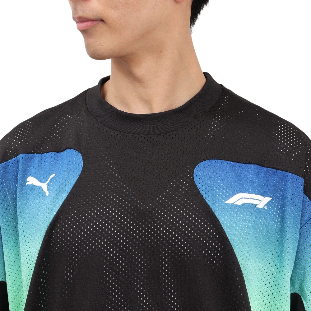 プーマ（PUMA）（メンズ）F1 オーバーサイズ 長袖Tシャツ 631642 01 WHT
