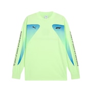 (メンズ)F1 オーバーサイズ 長袖 Tシャツ 631642 14 FGRN