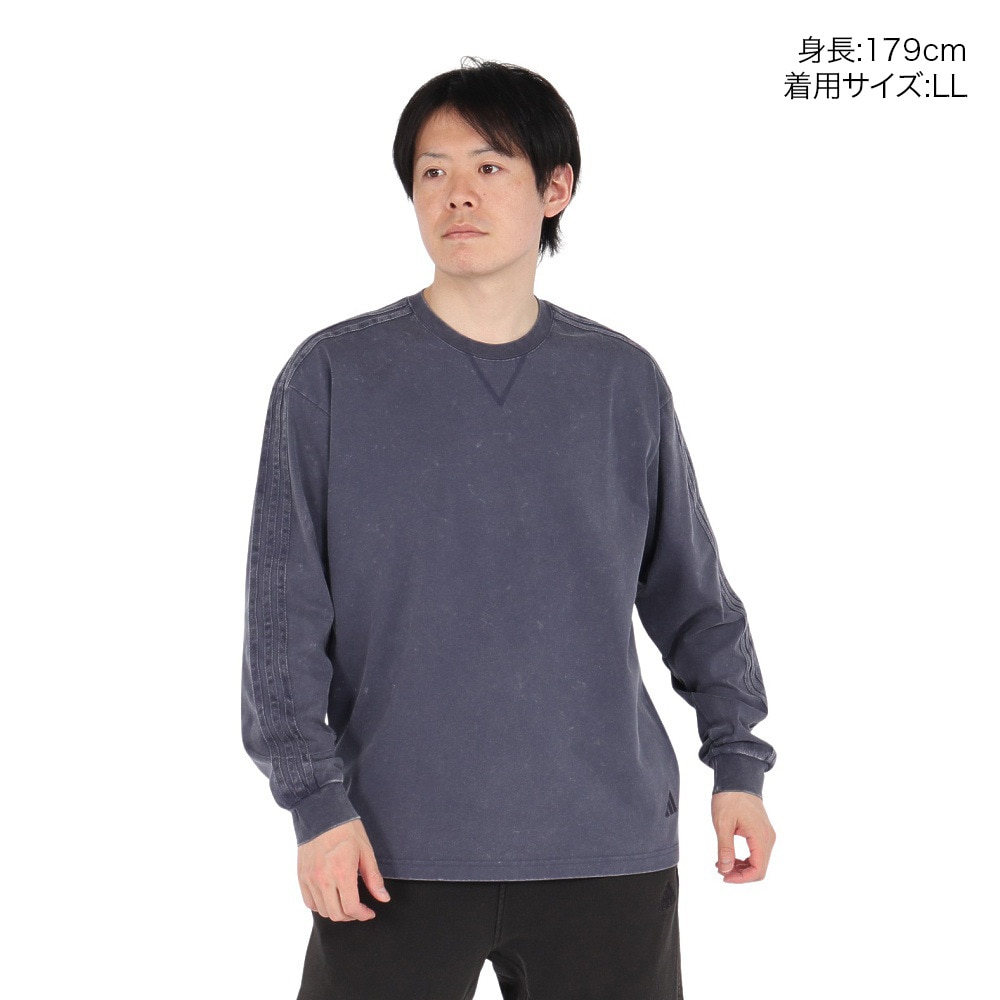 アディダス（adidas）（メンズ）M3STWASHLST 長袖Tシャツ MGU68-JW1220