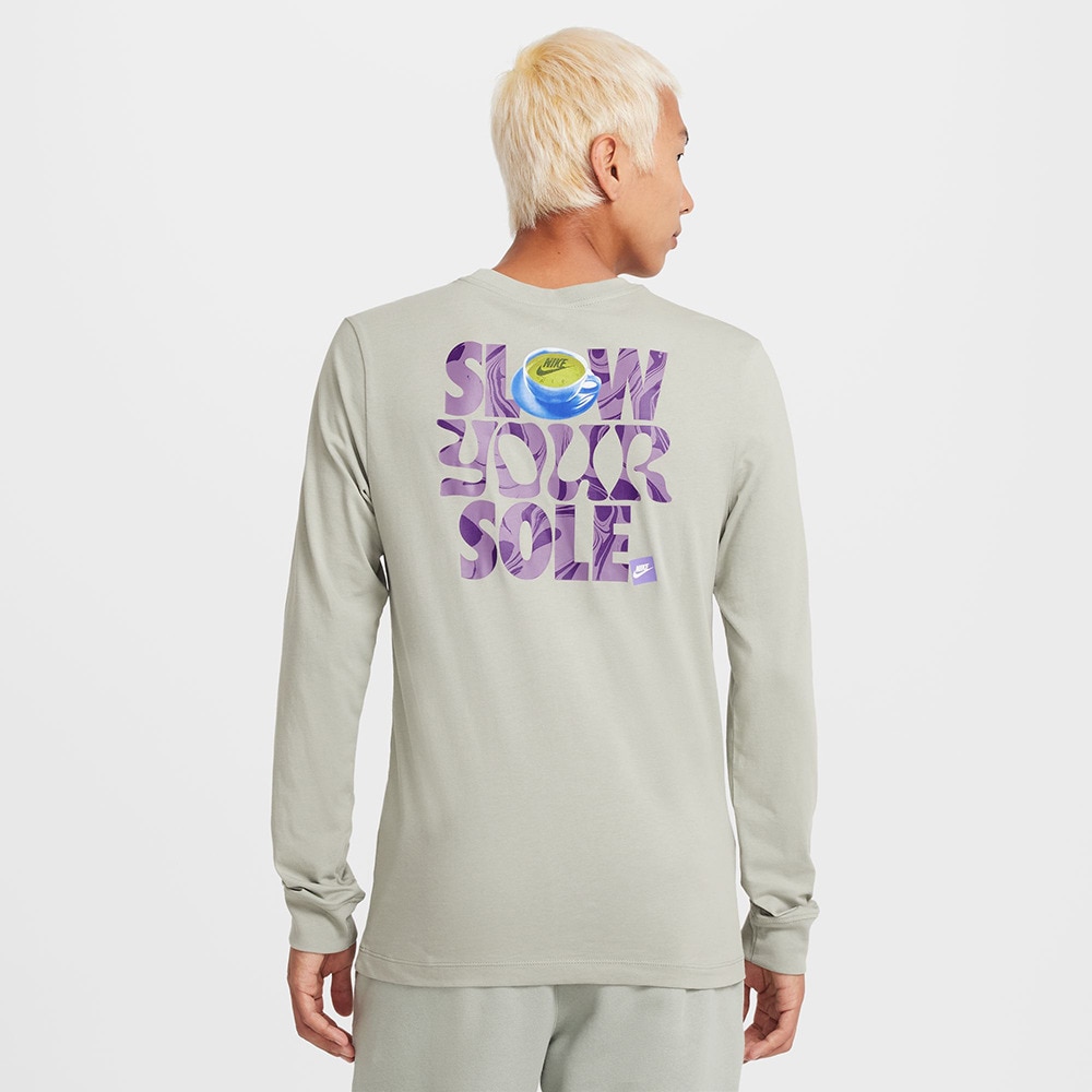 ナイキ（NIKE）（メンズ）スポーツウェア クラブ 長袖Tシャツ FZ7957-370