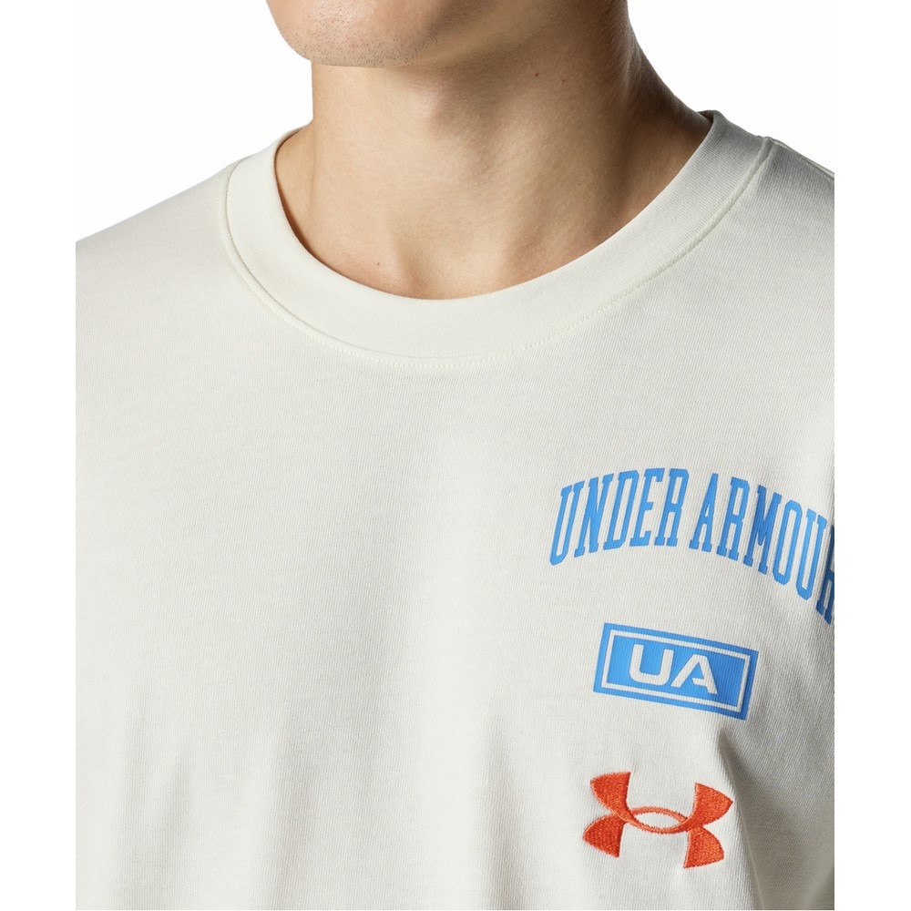 アンダーアーマー（UNDER ARMOUR）（メンズ）ヘビーウエイト グラフィック ロングスリーブ Tシャツ 6010348 114