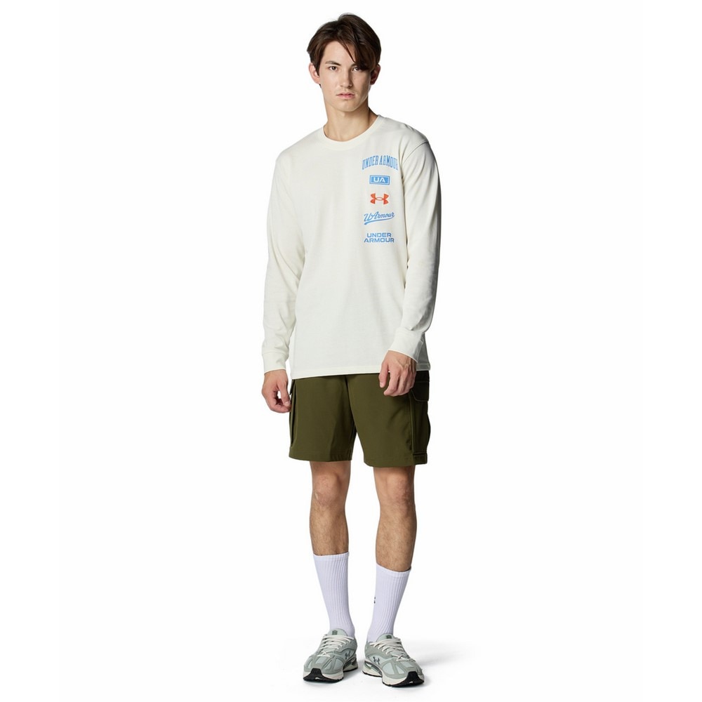 アンダーアーマー（UNDER ARMOUR）（メンズ）ヘビーウエイト グラフィック ロングスリーブ Tシャツ 6010348 114