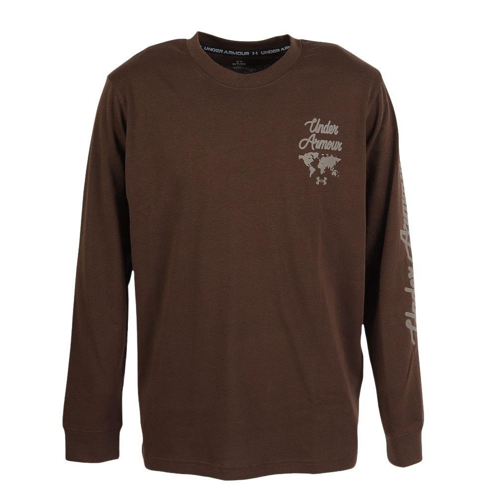 アンダーアーマー（UNDER ARMOUR）（メンズ）ヘビーウエイト 長袖 Tシャツ 6010370 230