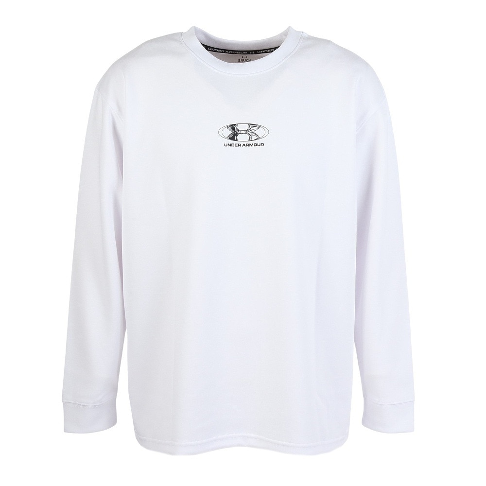アンダーアーマー（UNDER ARMOUR）（メンズ）ロゴ グラフィック ロングスリーブ Tシャツ 6010373 100