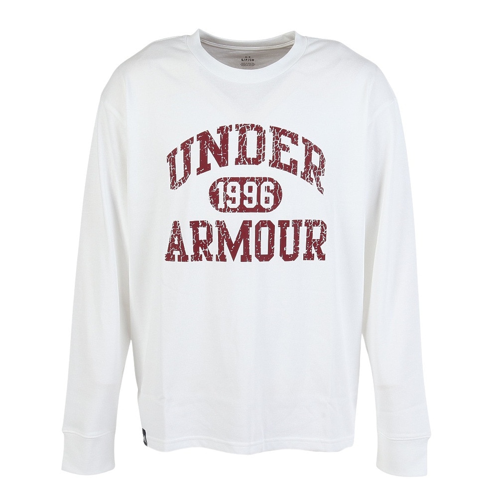 アンダーアーマー（UNDER ARMOUR）（メンズ）ヘビーウエイト カリージエイト 長袖 Tシャツ1 6012741 100