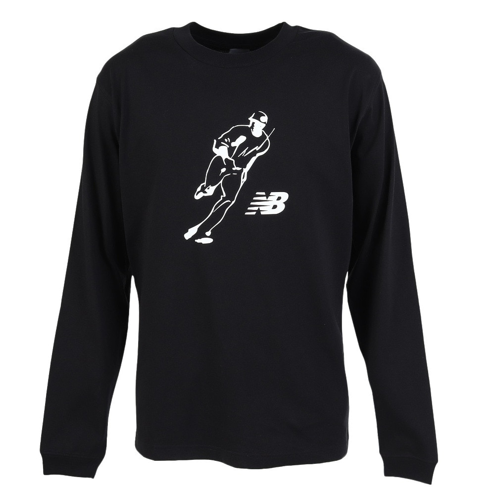 ニューバランス（new balance）（メンズ）Shohei Ohtani グラフィック ロングスリーブTシャツ MT53717BK