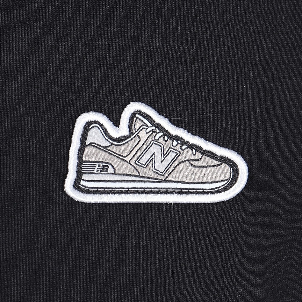 ニューバランス（new balance）（メンズ）574シューパッチ長袖Tシャツ MT53810BK