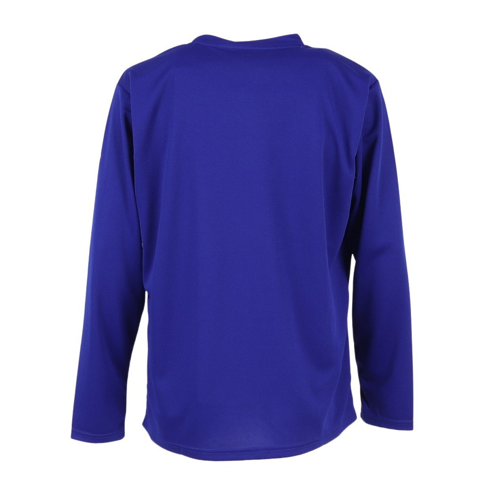 デサント（DESCENTE）（メンズ）ドライメッシュ ビックロゴ長袖シャツ ST5FLT00M BL00