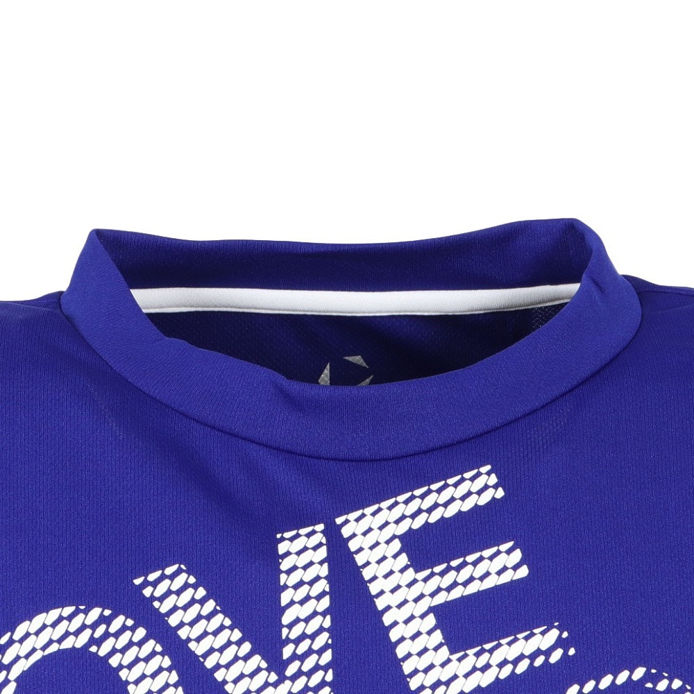 デサント（DESCENTE）（メンズ）ドライメッシュ ビックロゴ長袖シャツ ST5FLT00M BL00