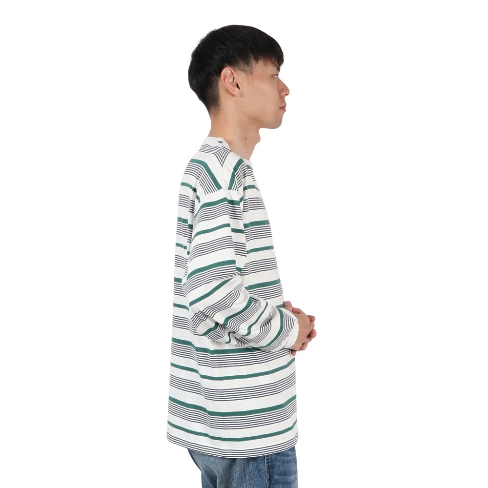 チャンピオン-ヘリテイジ（CHAMPION-HERITAGE）（メンズ）16s ボーダー 長袖Tシャツ C3-C405 815