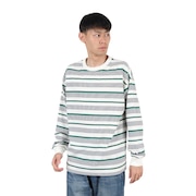 (メンズ)16s ボーダー 長袖Tシャツ C3-C405 815