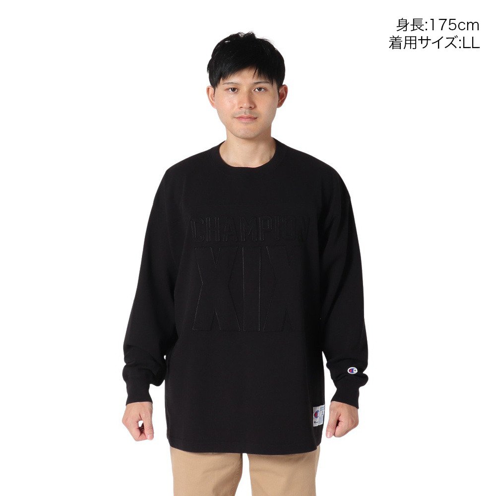 チャンピオン（CHAMPION）（メンズ）HVW LOOSE FOOT 長袖Tシャツ C3-C412 090
