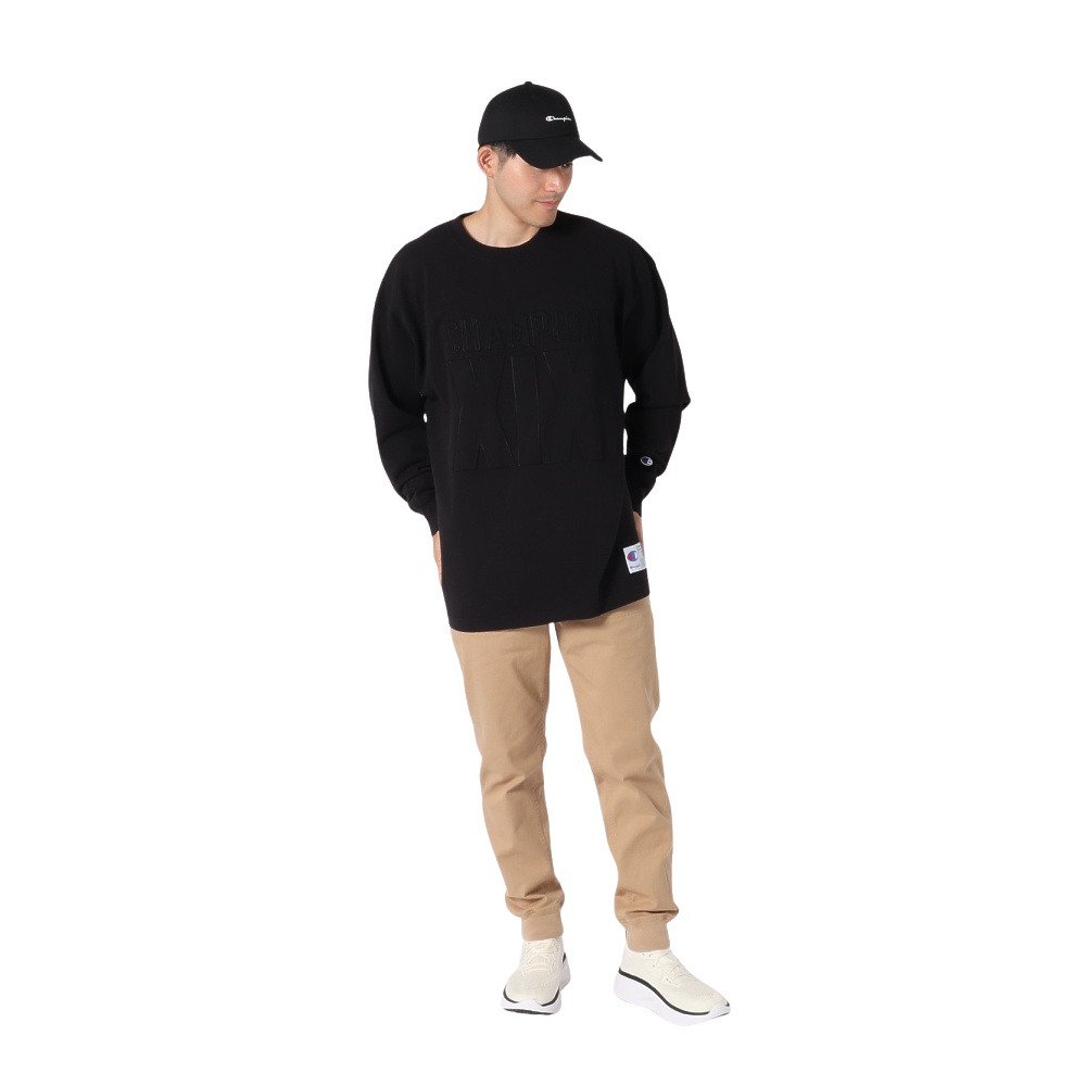 チャンピオン（CHAMPION）（メンズ）HVW LOOSE FOOT 長袖Tシャツ C3-C412 090