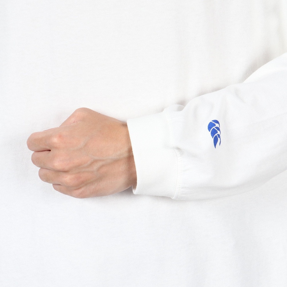 カンタベリー（canterbury）（メンズ、レディース）長袖 ロゴTシャツ
