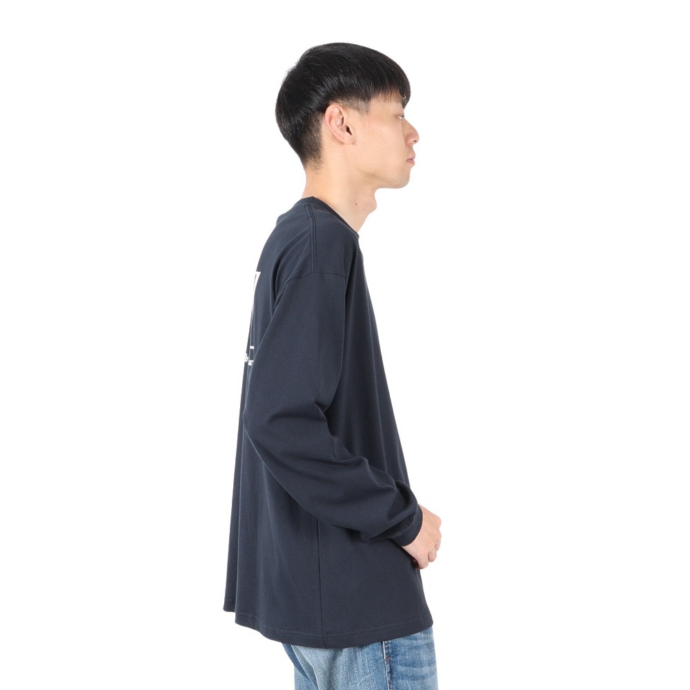 カンタベリー（canterbury）（メンズ、レディース）長袖 ロゴTシャツ