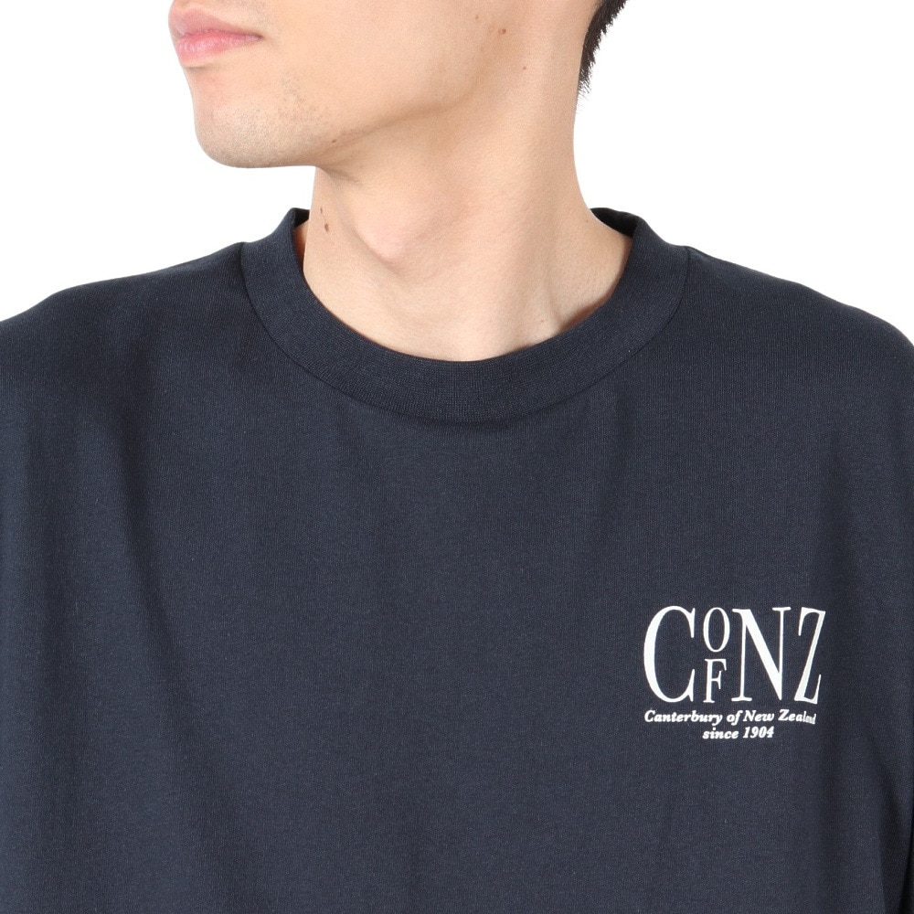 【カンタベリー】50:22 Tシャツ ネイビー カンタベリー キッズ トレーニングTシャツ ラグビー ネイビー