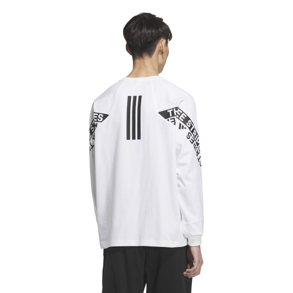 アディダス（adidas）（メンズ）ワーディング パック ルーズフィット 長袖Tシャツ QF125-KA1283