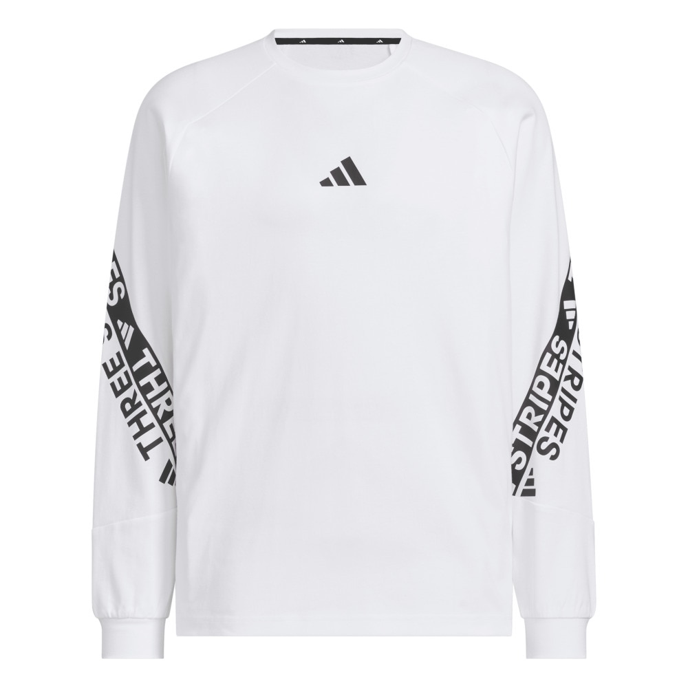 アディダス（adidas）（メンズ）ワーディング パック ルーズフィット 長袖Tシャツ QF125-KA1283
