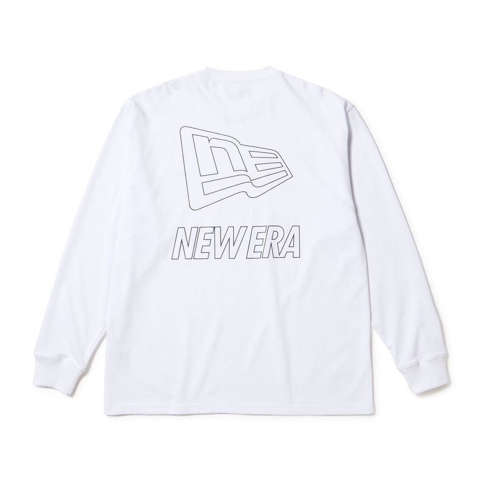 ニューエラ（NEW ERA）（メンズ）長袖 オーバーサイズド パフォーマンス Tシャツ Flag & Wordmark 14674831