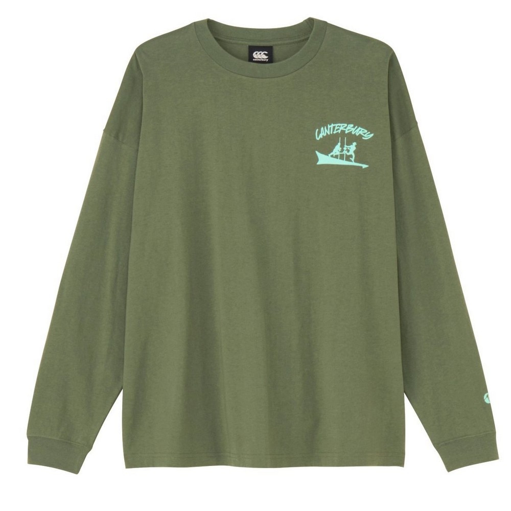 カンタベリー（canterbury）（メンズ、レディース）長袖 ロゴTシャツ RA425614 46