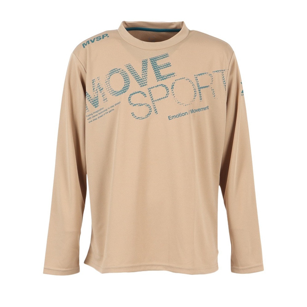 デサント（DESCENTE）（メンズ）ドライメッシュ ビックロゴ長袖シャツ ST5FLT00M BG00